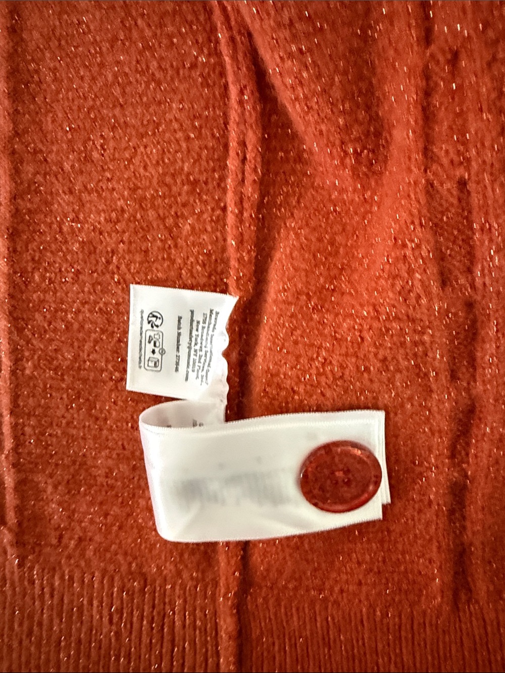 Taylor Swift - Life of a Showgirl Cardigan Sweater - Orange - Picture 4 of 4